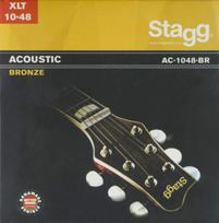 Stygos akustinei gitarai Stagg AC-1048-BR Bronze 0.010 - 0.048