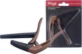 Kapodasteris klasikinei gitarai Stagg SCPX-FL DKWOOD