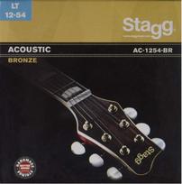 Stygos akustinei gitarai Stagg AC-1254-BR Bronze 0.012 - 0.054
