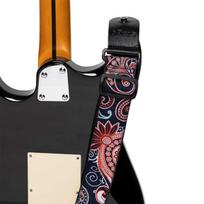 Gitaros diržas Stagg SWO-PSLY 2 Raudonas