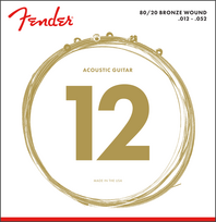 Stygos ak. gitarai Fender 70L 80/20 Bronze 12-52