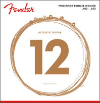 Stygos ak. gitarai Fender Phosphor Bronze 60L .012-.053
