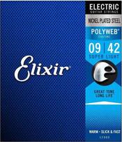elektrinis elops - Elixir Stygos el. gitarai Eliksyras 12000 Polyweb 9-42 - 1 nuotrauka