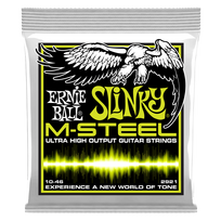 Stygos el. gitarai Ernie Ball Slinky M-STEEL 0.010 - 0.046