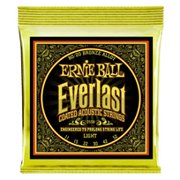 Stygos ak. gitarai Ernie Ball Everlast Light Bronze 0.011 - 0.052