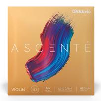 Stygos smuikui D'addario Ascente Violin 3/4 Medium A310 3/4M
