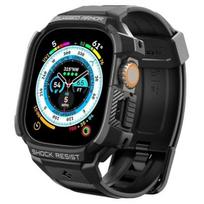 apple pro 3 - Spigen Rugged Armor Pro Apple Watch Ultra 49mm czarny|black ACS05460 - 1 nuotrauka