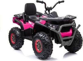 rozinis keturratis - Lean Cars Quad na Akumuliatorius XMX607 Rožinė Lakier - 1 nuotrauka