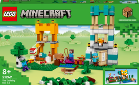 lego box - LEGO Minecraft The crafting box 4.0, celtniecības rotaļlieta 21249 - 1 nuotrauka