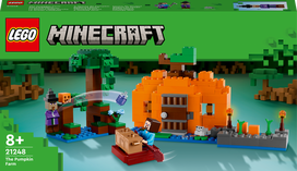 minecraft konstruktoriai - LEGO Minecraft The Pumpkin Farm 21248 - 1 nuotrauka