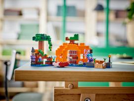 minecraft konstruktoriai - LEGO Minecraft The Pumpkin Farm 21248 - 3 nuotrauka