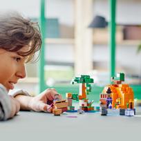 minecraft konstruktoriai - LEGO Minecraft The Pumpkin Farm 21248 - 4 nuotrauka