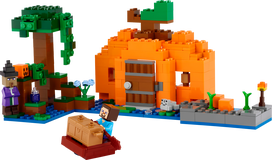 minecraft konstruktoriai - LEGO Minecraft The Pumpkin Farm 21248 - 7 nuotrauka