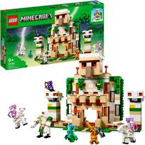 dideli lego konstruktoriai - LEGO Minecraft The Iron Golem Fortress 21250 - 2 nuotrauka