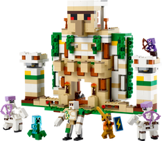 dideli lego konstruktoriai - LEGO Minecraft The Iron Golem Fortress 21250 - 4 nuotrauka