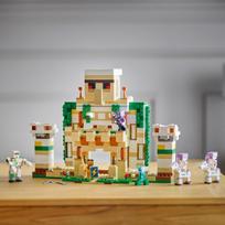 dideli lego konstruktoriai - LEGO Minecraft The Iron Golem Fortress 21250 - 5 nuotrauka