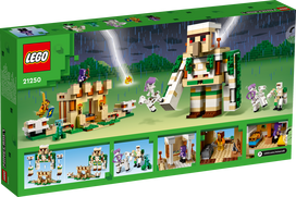 dideli lego konstruktoriai - LEGO Minecraft The Iron Golem Fortress 21250 - 8 nuotrauka