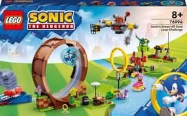 LEGO Sonic the Hedgehog Sonic's Green Hill Zone cilpu izaicinoša izaicinājuma rotaļlieta 76994