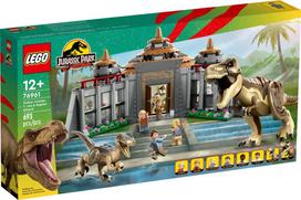 lego tiranozauras - LEGO Jurassic World Lankytojų centras Tiranozauro ir velociraptoriaus ataka 76961 - 2 nuotrauka