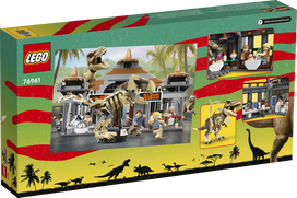 lego tiranozauras - LEGO Jurassic World Lankytojų centras Tiranozauro ir velociraptoriaus ataka 76961 - 5 nuotrauka