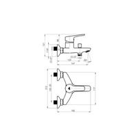 rubineta maisytuvai voniai - Rubineta UNO 10 (BK2) - 2 nuotrauka
