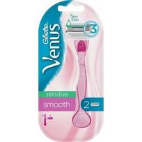 Skustuvas su 2 galvutėmis moterims Gillette Venus Sensitive Smooth