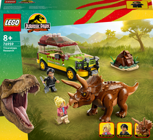 lego automobilis - LEGO Jurassic World Exploring Triceratops 76959 - 1 nuotrauka