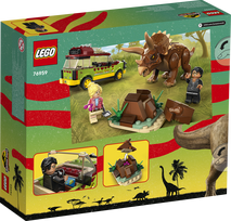 lego automobilis - LEGO Jurassic World Exploring Triceratops 76959 - 4 nuotrauka