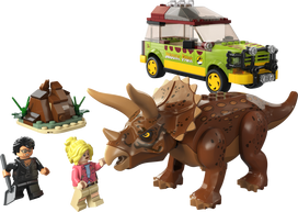 lego automobilis - LEGO Jurassic World Exploring Triceratops 76959 - 5 nuotrauka