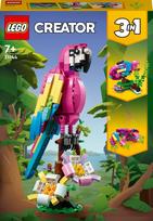 LEGO Creator Egzotinė rožinė papūga 31144