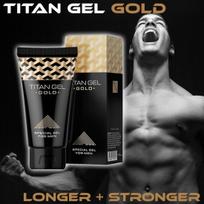 gelis erekcijai - Erekciją stiprinantis gelis Titan Gel Gold - 5 nuotrauka