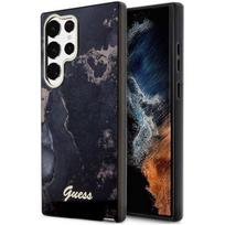 Guess "GUHCS23LHTMRSK Golden Marble Collection Galaxy S23 Ultra" Black
