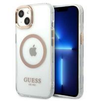 Guess "GUHMP13MHTRMD Metal Outline Magsafe iPhone 13" Gold