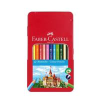 Faber-Castell KNIGHTS metalinėje dėž., 12 sp.