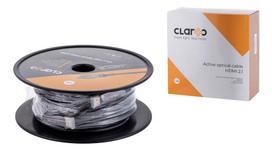 CLAROC KABELIS HDMI 2.1 AOC, M/M, 4K@120HZ, 8K@60HZ, 30M, FEN-HDMI-21-30M