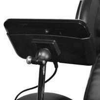 masazinis elektrinis - Fotelis VLX Massage With Screen 244301, juodas, 136 cm x 78 cm x 107 cm - 9 nuotrauka
