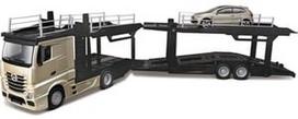  Bburago Mercedes Actros With VW Polo