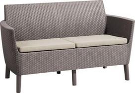 Keter Salemo 2 Seater Sofa Beige