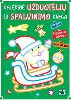 Pirkti Kalėdinė užduotėlių ir spalvinimo knyga su lipdukais ir kartoninėm figūrom. - Photo 1