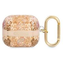 Guess GUA3HHFLD Case for Airpods 3 Gold Paisley