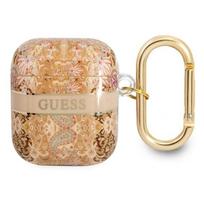 apple airpods ausines - Guess GUA2HHFLD Case for AirPods 1 / 2 Gold Paisley - 1 nuotrauka