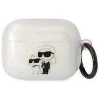 airpods senukai - Karl Lagerfeld "3D Logo NFT Karl and Choupette TPU Glitter Case for Airpods Pro" - 1 nuotrauka