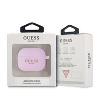 apple ausines - Guess "GUA3LSC4EU 4G Charm Case AirPods 3" Purple - 1 nuotrauka