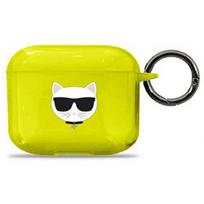 OEM ®®KLA3UCHFY Choupette Case for Airpods 3®® Yellow