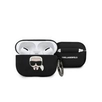 Karl Lagerfeld "Klacapsilglbk Silicone Case Apple Airpods Pro" Black