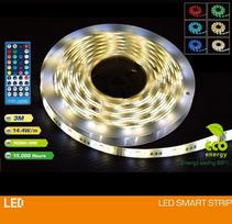 LED juosta RGB   W 3 m su nuotolinio valdymo pulteliu