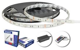 LED juostelių komplektas Commel RGB, 60LED