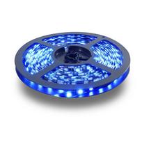 LED juosta 12V 4,6W/m Premium SMD2835 60diodų/m IP20, mėlyna