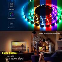 Išmanioji LED juosta Woox R5093 WiFi 5050 RGBW 24W IP65 5m