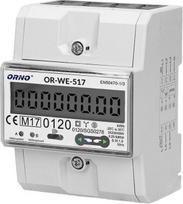 Orno 3 fazių kelių tarifų elektros skaitiklis Orno OR-WE-517 MID